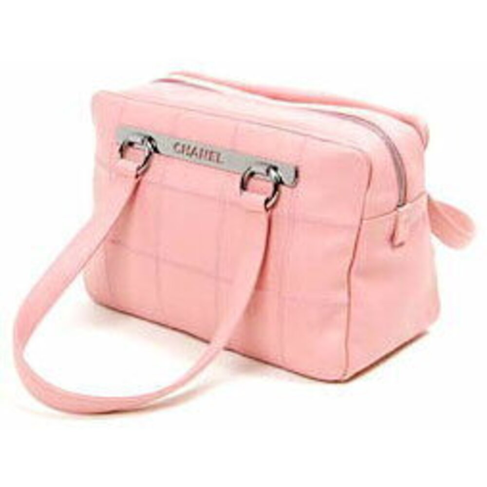 Chanel Handbag Baby Pink Soft Caviar Leather Embossed Shoulder Bag